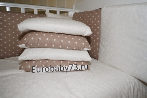 Комплект в кроватку из подушек "Баю-бай" арт. 832. Фото 10