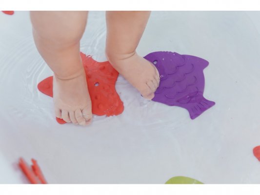 Антискользящие мини-коврики для ванны Roxy Kids 8 шт. Фото 4
