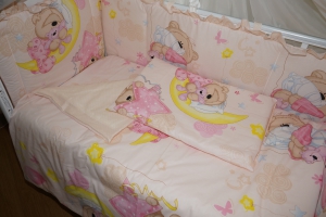 Комплект в кроватку Нежность  "Плюшевый мишка". Фото 3